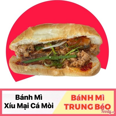 Bánh Mì Xíu Mại Cá Mòi
