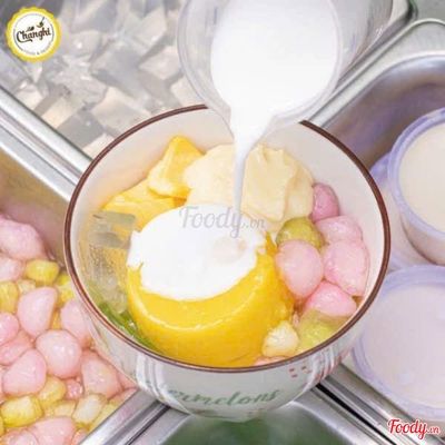 Chè Sương Sa Hạt Lựu Flan