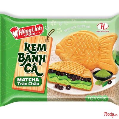 Bánh Cá Vị Matcha Trân Châu