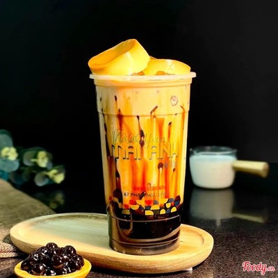 Sữa tươi đường đen bánh flan