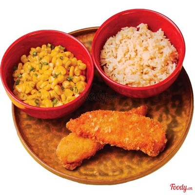 Junior Crispy Tender Bowl - Cơm Gà Rút Xương Chiên Giòn