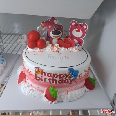 Bánh kem Gấu Dâu