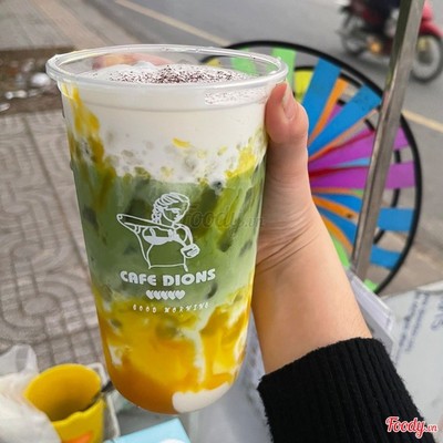 Matcha Latte Chuối