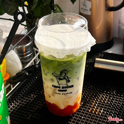 Matcha Latte Đào