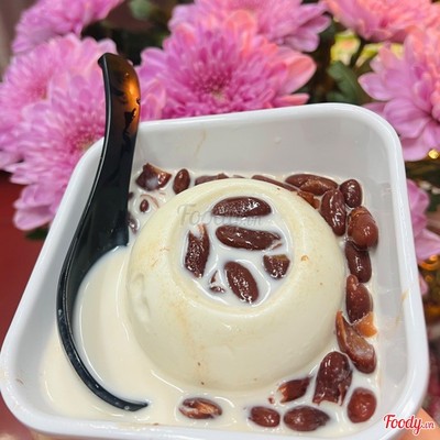 Tàu hũ  đậu đỏ chân châu