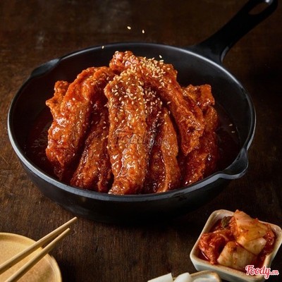 Sườn rán xốt Hàn Quốc cỡ M/ Korean sauce rip size M