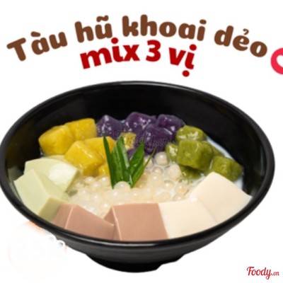 Tàu hủ khoai dẻo-mix 3 vị