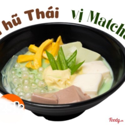 Tàu hủ thái-vị matcha