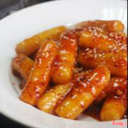 Bánh gạo phủ sốt