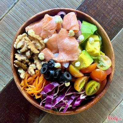Drink set - Smoked Salmon Salad