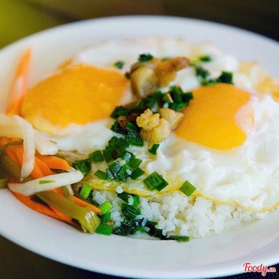 Cơm Ốp La 2 Trứng