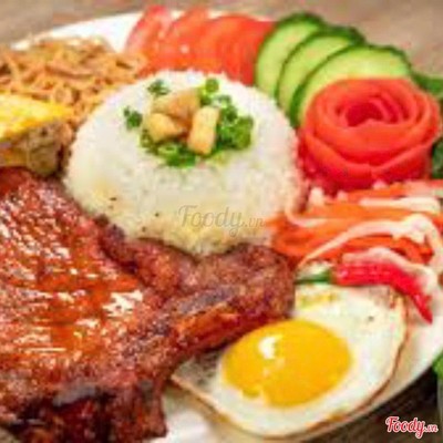 Cơm Sườn - Bì - Chả - Trứng