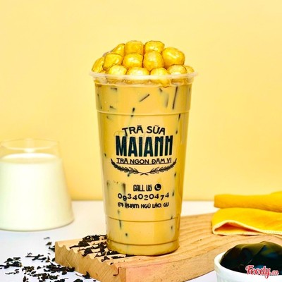 Trà sữa PHÚC LONG phomai viên