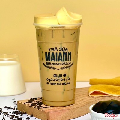 Trà sữa PHÚC LONG bánh flan