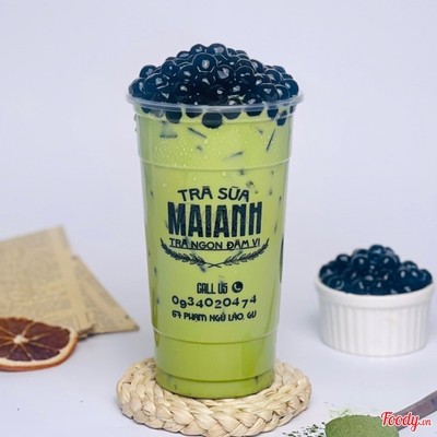 Trà sữa THÁI XANH trân châu đen