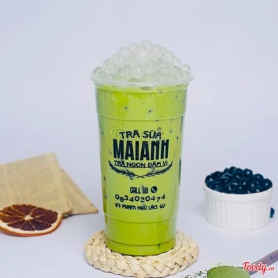 Trà sữa THÁI XANH trân châu trắng