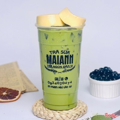 Trà sữa THÁI XANH bánh flan