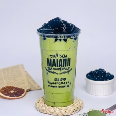 Trà sữa THÁI XANH sương sáo