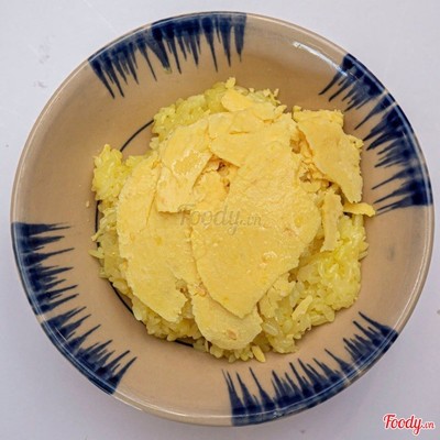 Xôi xéo chay ( kèm vừng lạc )