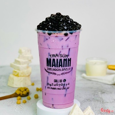 Trà sữa KHOAI MÔN trân châu đen