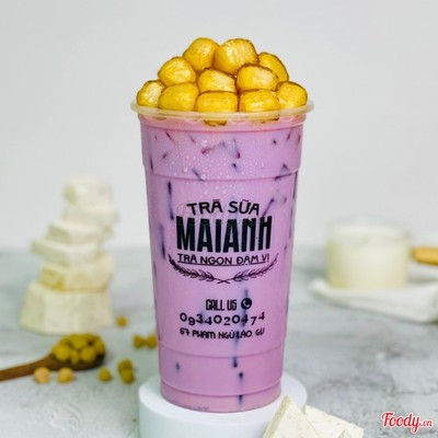 Trà sữa KHOAI MÔN phomai viên