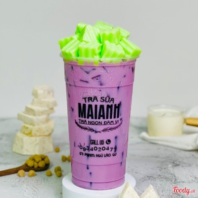 Trà sữa KHOAI MÔN pudding