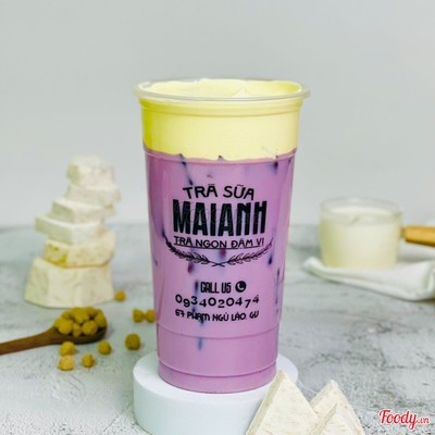 Trà sữa KHOAI MÔN kem trứng