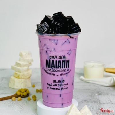 Trà sữa KHOAI MÔN sương sáo