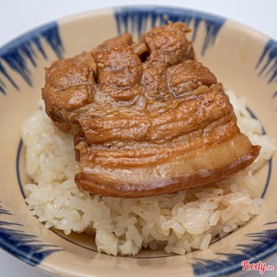 Xôi trắng + Thịt kho