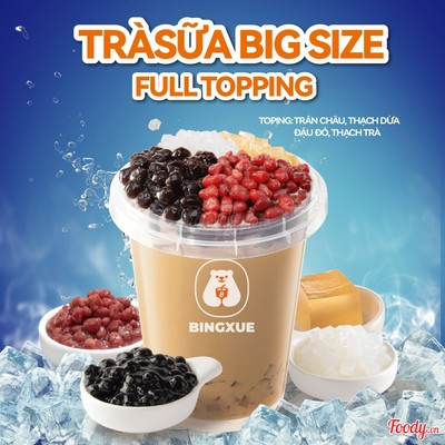 Trà Sữa Big Size Full Topping