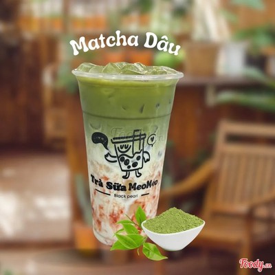 Matcha Latte Dâu (size L - 700ml)