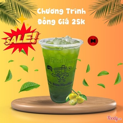 Trà Tắc Thái Xanh Ngọc Trai (size M - 500ml)