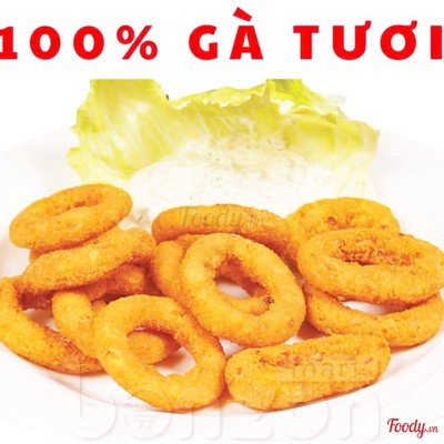 Gà vòng nuget lắc phô mai (10 vòng)