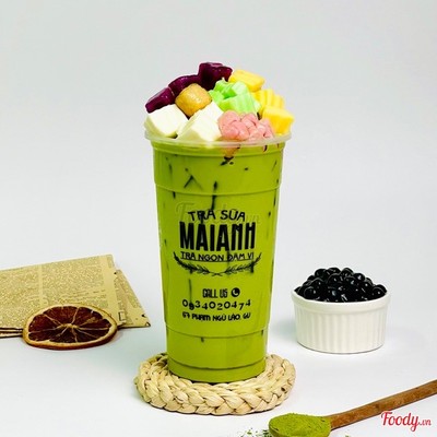 Trà sữa THÁI XANH full topping