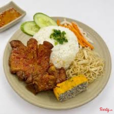 Cơm Sườn bì chả