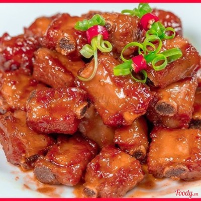 Cơm Sườn ram mặn