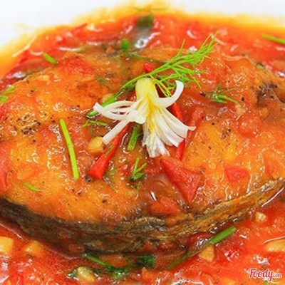 Cơm Cá thu sốt cà