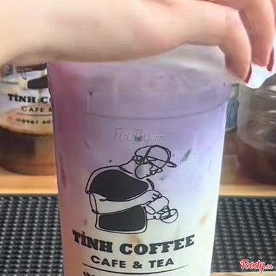 Khoai môn latte ( sữa Oat milk)