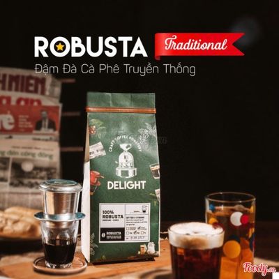 Cà Phê Robusta Mộc | 100% Robusta