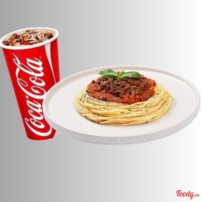 COMBO 2 MÌ Ý BÒ BẰM + 2 Coca-Cola