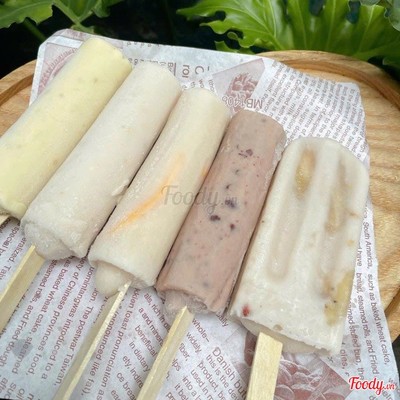 Set 5 kem đậu xanh 5 kem đậu đỏ