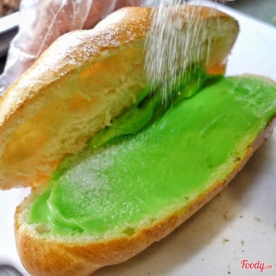 BÁNH MÌ BƠ CỐM ĐƯỜNG Ổ NHỎ