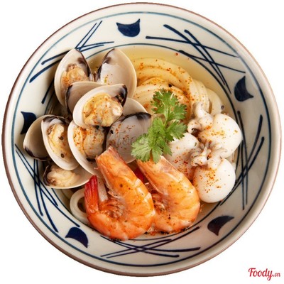 Mì Udon hải sản cay