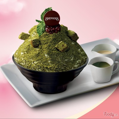 Bingsu Trà Xanh Đậu Đỏ