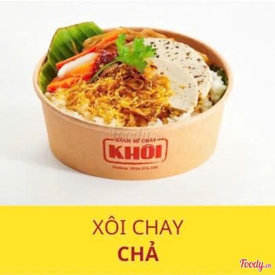 Xôi chay Chả