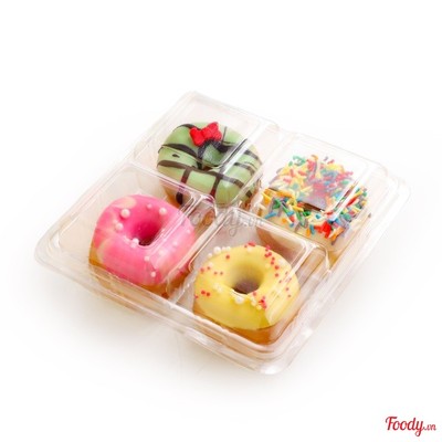 Set 4 Bánh Donut - 4 Donuts Set