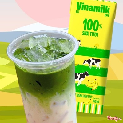 Matcha sữa chuối