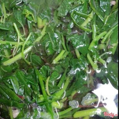 Canh Cải ngọt tôm khô