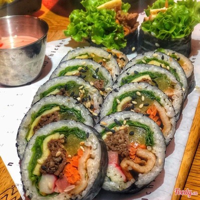 Kimbap bulgogi bò