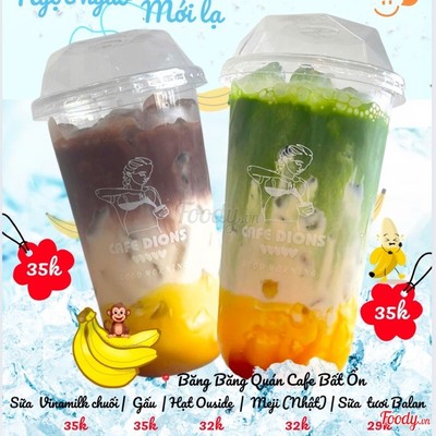 Matcha Latte Vinamilk Chuối